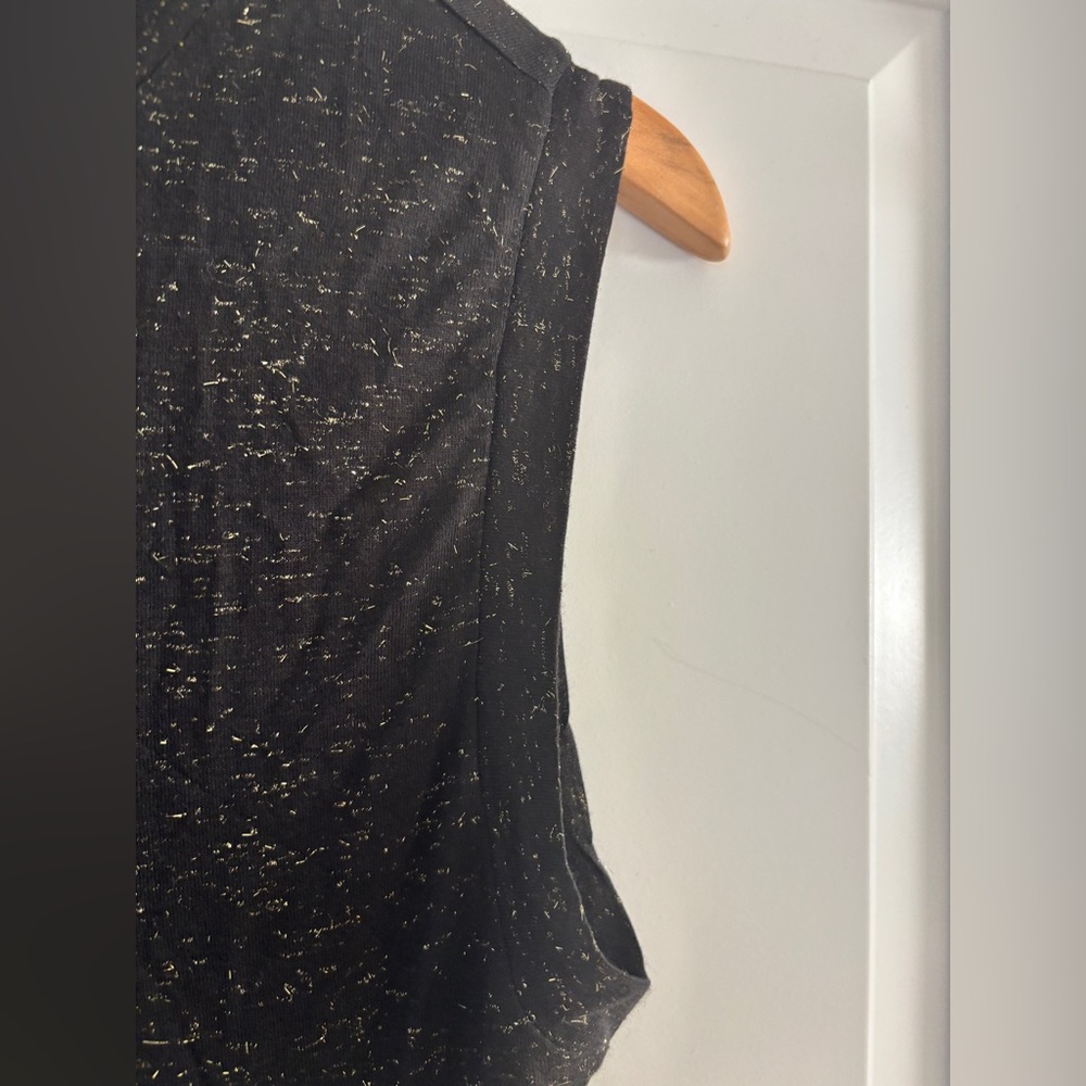 NWT All Saints Imogen Shimmer Sleeveless Tank Top - Picture 5 of 10